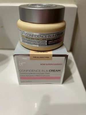 IT Cosmetics Confidence In A Cream - Anti-Aging Facial Moisturizer 2.0 Fl Oz NEW • $24.99