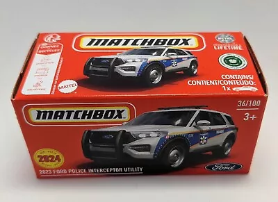 Matchbox   Power Grabs 2013 Ford Police Interceptor Utiity • $7.99