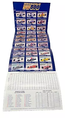 1984 Indy 500 Line-Up Fold Out Poster - 8  X 32  • $5.99