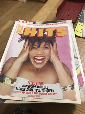 £5 • Buy  Smash Hits  Magazine ~ 10-23 June 1982 ~ Belle Stars,Blondie,Queen,Kid Creole