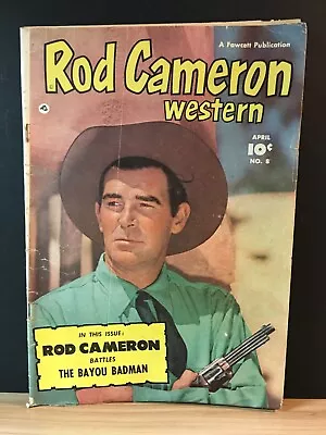 £11.28 • Buy Rod Cameron Western  #8  GD+  The Bayou Badman  Golden Age Comic