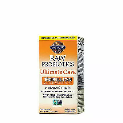 $19.50 • Buy Garden Of Life RAW Probiotics Ultimate Care Shelf Stable 30 Capsules Exp 1/2024