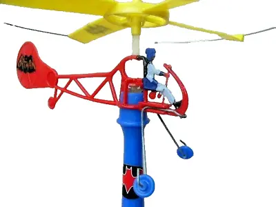 BATMAN BATCOPTER With Volar System  NO BATMOBILE No Mego • $49.99