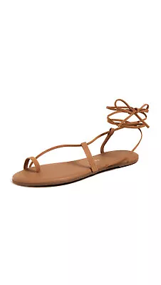 TKEES Jo Lace-up Gladiator Women's Sandals In Hazelton Tan Size US 5 / EUR 36 • $49.99