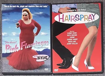 Pink Flamingos/Lust In The Dust/Desperate Living/Divine Trash/Hairspray DVD • $74.98