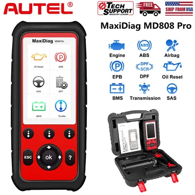 Autel MaxiDiag MD808 Pro Automatic Diagnostic Scanner Scan Tool OBD2 Code Reader • $299