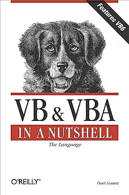 VB And VBA In A Nutshell.by Lomax  New 9781565923584 Fast Free Shipping<| • £33.62