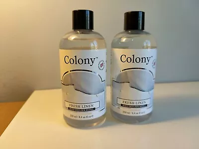 2 Colony Wax Lyrical Fresh Linen Reed Diffuser Refill 250ml • £18