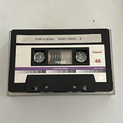 USED MAXELL MX Metaxail 46 TYPE IV Sold As BLANK CASSETTE TAPE Rare • $19.99