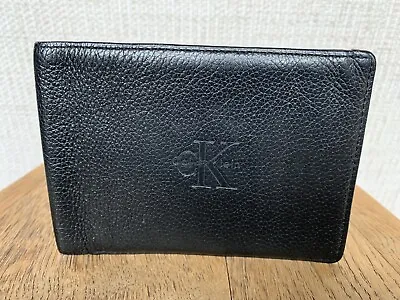 Calvin Klein Leather Wallet Black  • £3.99