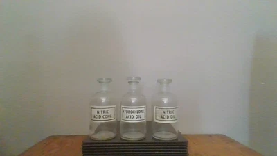 £19.99 • Buy Vintage Chemist Apothecary Bottles