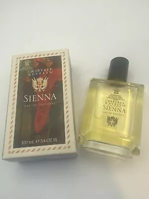 Crabtree & Evelyn Sienna Eau De Toilette Edt 100ml Rare Vintage 1990's • £139.99