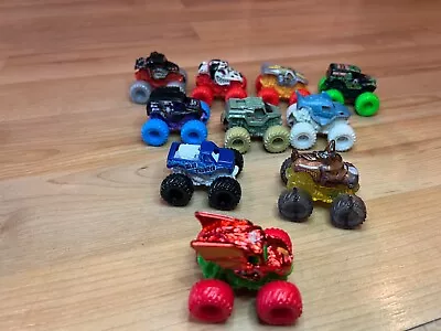 Hot Wheels Monster Jam Mighty Minis Lot Of 10 Series 12 & 13 Mixed • $6.50