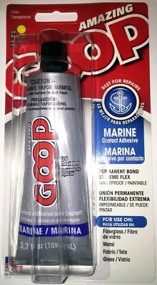 Goop Repair Adhesive - Marine Repair - Waders Boots Large 3.7oz Tube • $14.99