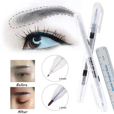 £2.78 • Buy Positioning Surgical Mark Tattoo Skin Marking Pen Body Art Skin Scribe Tool