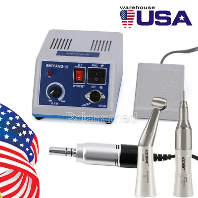 Dental Lab Marathon Electric Micromotor Polisher/Contra Angle/Straight Handpiece • $41.69