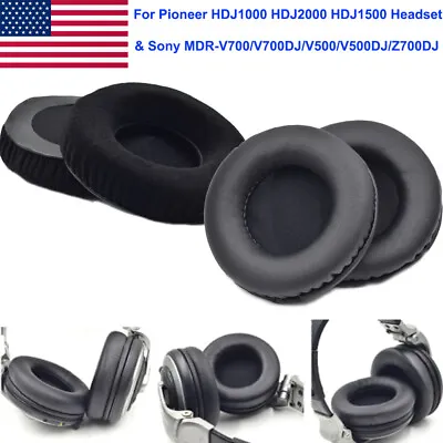 US Replacement Ear Pads Cushion For Pioneer HDJ1000 HDJ2000 HDJ1500 Headphones • $11.19