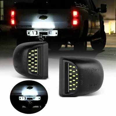 LED License Plate Tag Light Lamp For Chevy Silverado 1500 2500 3500 1999-2013 • $7.49