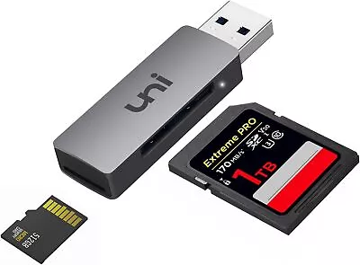 SD Card Reader USB 3.0 SD Card Adapter High Speed Micro SD Memory Card Reader Su • $22.45