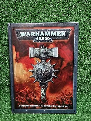 Warhammer 40000 Rulebook 40K By Games Workshop (Hardcover 2008) Excellent Cond • £9.99