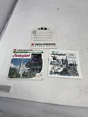 View-Master Disney World Fantasyland Florida - 3 Reel Packet H25 • $12.99