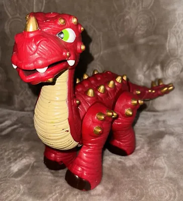 VIDEO 2008 Red Spike Jr . The Ultra Dinosaur Mattel Imaginext 14” Roars & Walks • $45