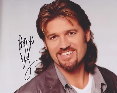 Billy Ray Cyrus HAND SIGNED 8x10 Photo Achy Breaky Heart Miley Cyrus Dad • £39.99