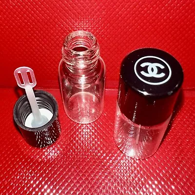 CHANEL - New Empty Glass Jar / Vial Fillable Makeup Samples / Cute Party Favors • $9