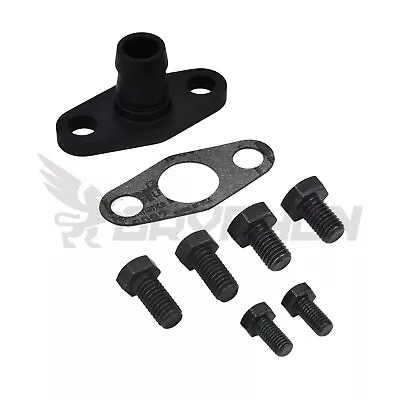 3/4  Barb Turbo Oil Drain Return Flange Kit T67-25G TE06H TD07S TD08 T88H T78 • $40.53