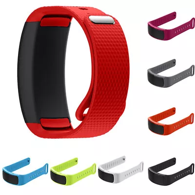 For Samsung Gear Fit 2 SM-R360 Silicone Band Fitness Wrist Strap M` • $6.36