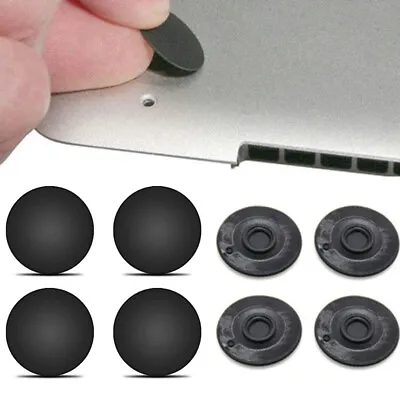 4Pcs Laptop Bottom Case Replacement Feet Pad Cover Mini Stand For Macbook Pro • £3.30