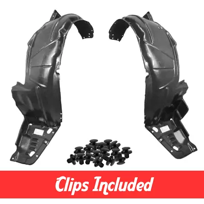Front Fender Liner Set W/ Clips For 2004-2005  Acura TSX AC1249118 AC1248117 • $45.99