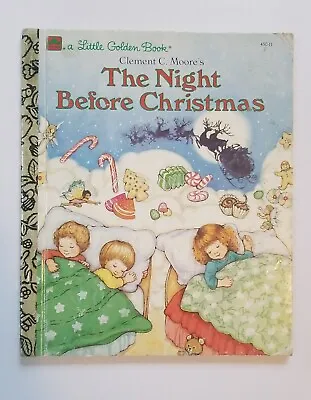 The Night Before Christmas Vintage Xmas Little Golden Book 1987 • $9.99