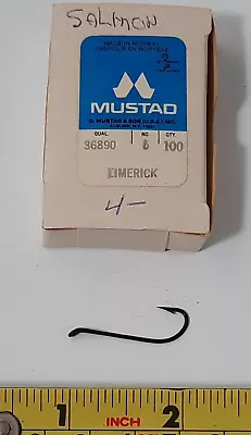 Box Of 88 Mustad #36890 Size 6 Salmon Fly Tying Hooks Code D • $19.99