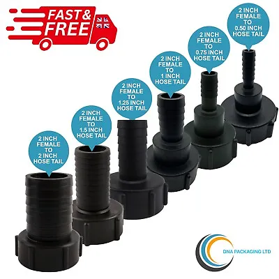 IBC Tank Adapter Connector - Water Tank Outlet Connection Fitting Tool • £0.99