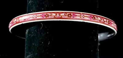 Michaela Frey Austria Enamel On Copper Bangle Bracelet  • $24.99