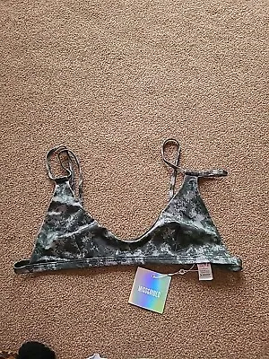 Ladies Size 14 Misguided Bikini Brand New Khaki Camouflage • £0.75