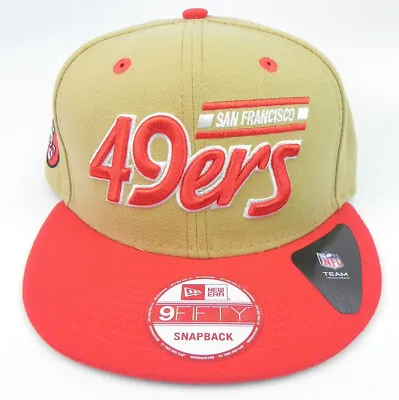 $35.95 • Buy San Francisco 49ers New Era Nfl 2-tone Script Snapback 9fifty 950 Hat Cap Nwt!