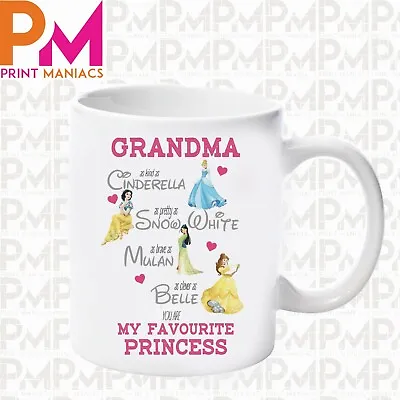 Mothers Day Gift Personalised Disney MUMMY NANNY GRANNY CHRISTMAS MUM HER Mug • £6.89