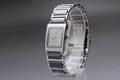 Rado Diastar Quartz 153.0319.3N White Ladies Wrist Watch 6 Inch Size From JAPAN • $733.77