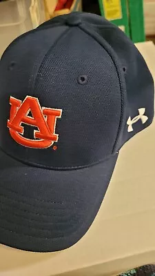 Auburn University Tigers Embroidered Cap / Hat New  Navy Under Armour XL • $21.99