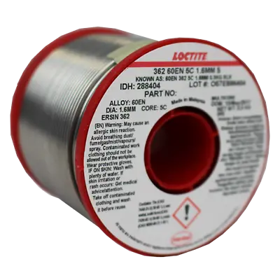 Loctite / Multicore -  WK616 60/40 1.6mm Multicore Solder Reel - 500g Reel • £35.99