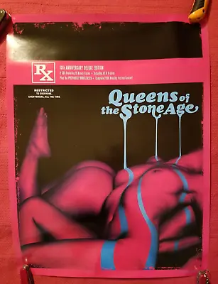 QUEENS OF THE STONE AGE Rated R 2010 Promo Poster QOTSA Josh Homme Kii Arens • $49.99