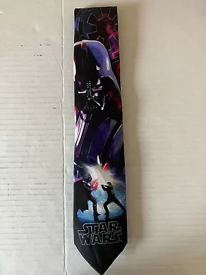 Star Wars Men's Necktie Tie Polyester Darth Vader Fight Satin Finish 58  • $14.95