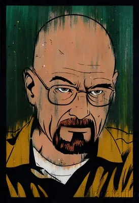 Walter White By Lowercase Industry S/N'd Xx/20 Breaking Bad Poster • $219.99
