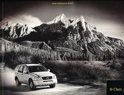2000 Mercedes Benz M-Class ML320 ML430 ML55 AMG 54-page Sales Brochure Catalog • $19.16