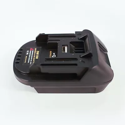 USB Battery Adapter For Milwaukee 18V Dewalt 20V Convert To Makita 18V DM18M • $12.99