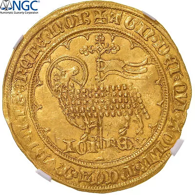 $12375 • Buy [#899715] Coin, France, Jean II Le Bon, Mouton D'or, 1355, Pontivy's Hoard, NGC,