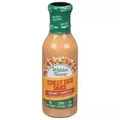 Walden Farms Calorie Free Street Taco Sauce Creamy Chipotle • £12.65