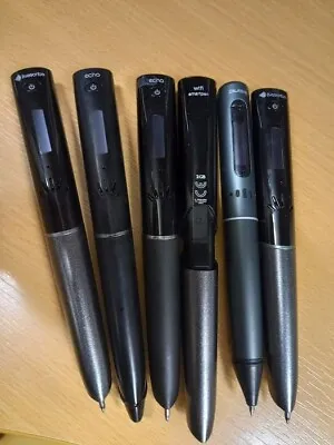 Lot Of 6 Echo Smart Pen 2gb - Smart Pens -USB- FOR PARTS/AS IS • $50